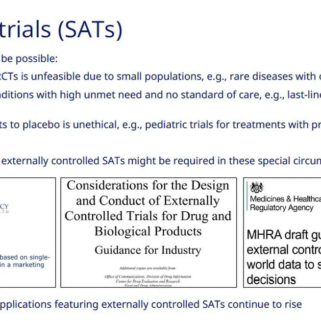 A common framework for externally controlled single-arm trials and unanchored comparisons