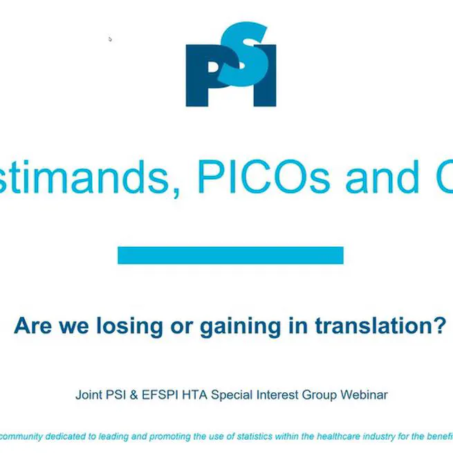 Estimands, PICOs and Co. - Are we losing or gaining in translation?